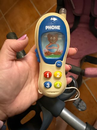 Triciclo infantil rosa