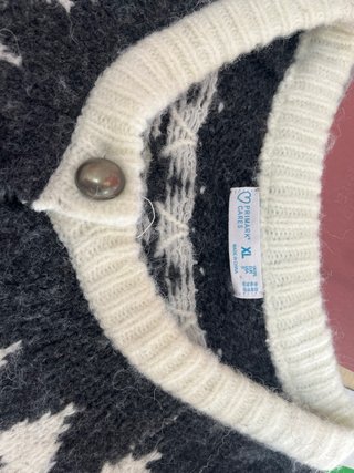Chaqueta de punto Fair Isle Talla XL