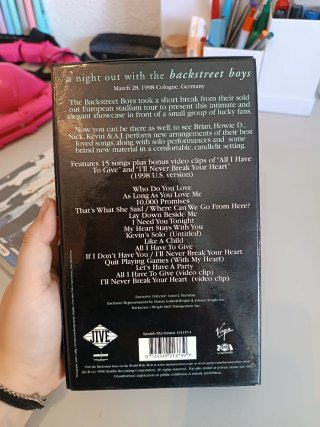 Colección VHS Backstreet Boys