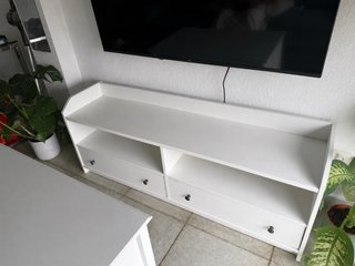 Mueble TV moderno blanco