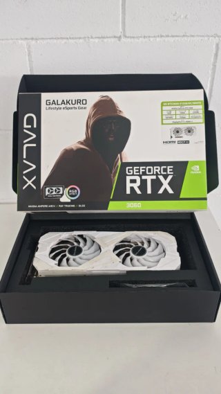 Tarjeta Gráfica GeForce RTX 3060 AMP White Edition