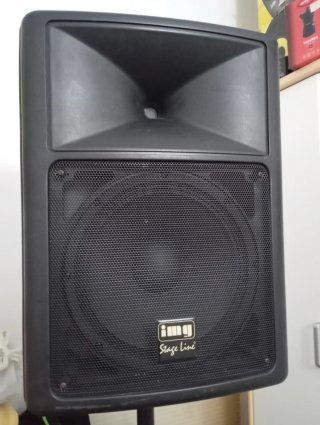 3 Altavoces Activos IMG Stage Line Negros