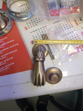 Llamadores de puerta metal