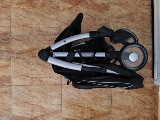 Silla de paseo negra