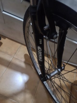 Bicicleta de paseo con cesta