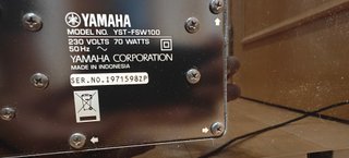 Home Cinema Yamaha RX-V461 Completo