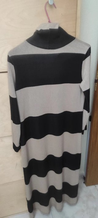 Conjunto  vestido largo y casaca de punto XL/XXL