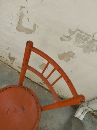 Silla infantil naranja