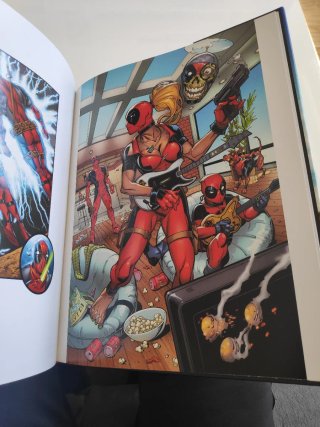 DEADPOOL: el arte del Mercenario Bocazas. Artbook.