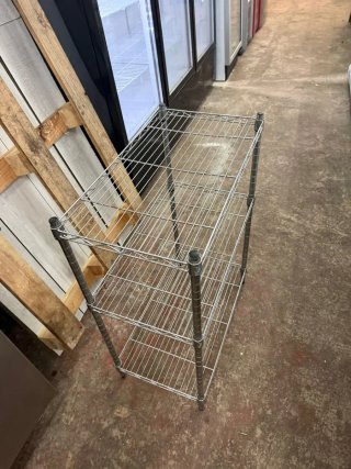 Estantería Metálica Plata 4 Niveles