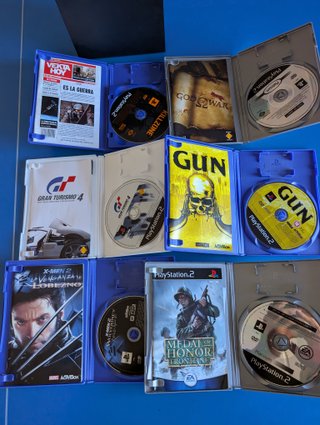 Consola PS2 + 19 Giochi + Accessori