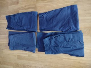 Pantaloni da lavoro blu