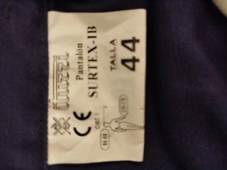 Pantaloni da lavoro blu