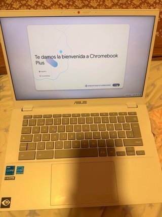 Portátil ASUS Chromebook Blanco Casi Nuevo