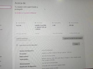 HP Pavilion i7 NVIDIA GTX Laptop