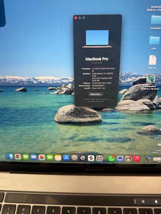 MacBook Pro 16'' 2019 Argento