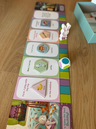 Juego mesa Bunny Bedtime en inglés . Edad 2+