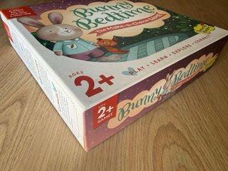 Juego mesa Bunny Bedtime en inglés . Edad 2+