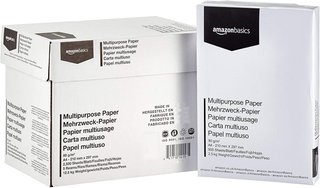 Amazon Basics papel multiusos impresión A4