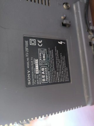 Televisor Sony Trinitron Plata