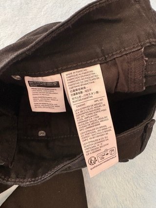 Levi's 711 Skinny Jeans Negro Talla XS W25