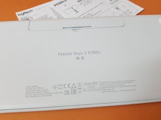 Teclado Logitech Pebble Keys 2 K380s Gris
