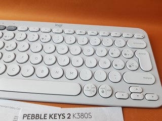 Teclado Logitech Pebble Keys 2 K380s Gris