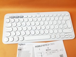 Teclado Logitech Pebble Keys 2 K380s Gris