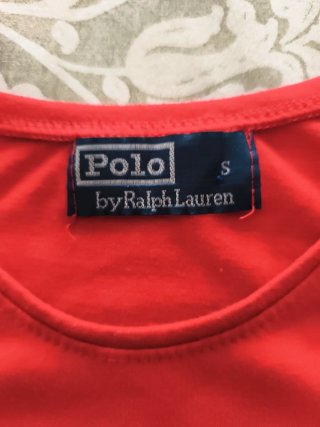 Camiseta Polo Ralph Lauren Roja Talla S
