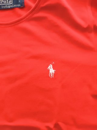 Camiseta Polo Ralph Lauren Roja Talla S