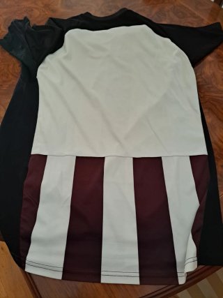 Camiseta Joma Talla M Rayas Marrón y Blanca