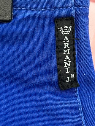 Gonna Armani Jeans blu vintage Tg italiana 40