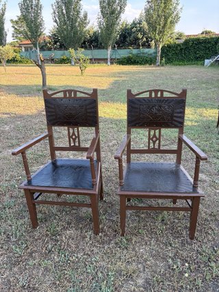 JUEGO DE SILLONES ANTIGUOS