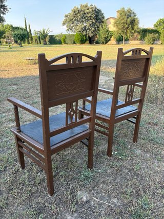 JUEGO DE SILLONES ANTIGUOS