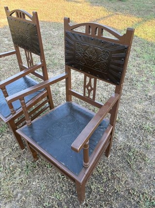 JUEGO DE SILLONES ANTIGUOS