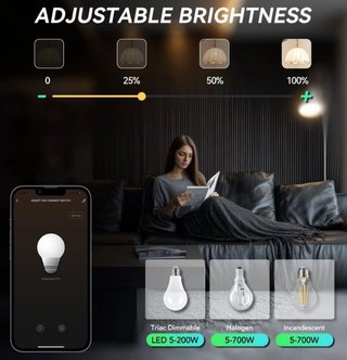 Interruptor regulable BSEED Smart Home WIFI