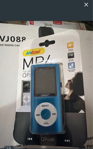 Reproductor MP3 Andowl QPod5 Azul