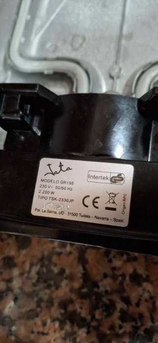 Plancha de cocina jata