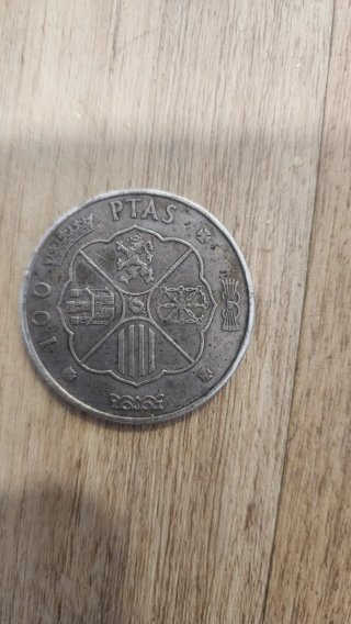 Moneda 100 ptas Francisco Franco Caudillo 1966
