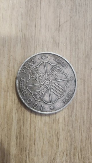 Moneda 100 ptas Francisco Franco Caudillo 1966