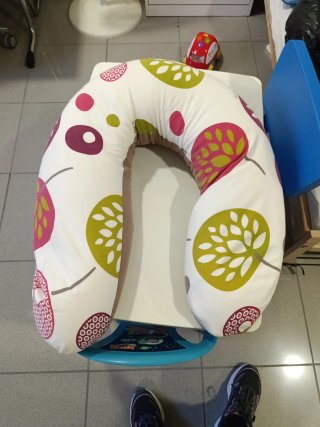 Cojín de lactancia estampado