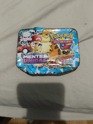 Tapa Juego Cartas Pokémon Sol y Luna Mentes Unidas