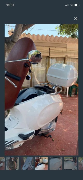 Vespa Primavera 50cc Blanca 2016
