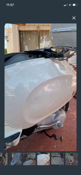 Vespa Primavera 50cc Blanca 2016