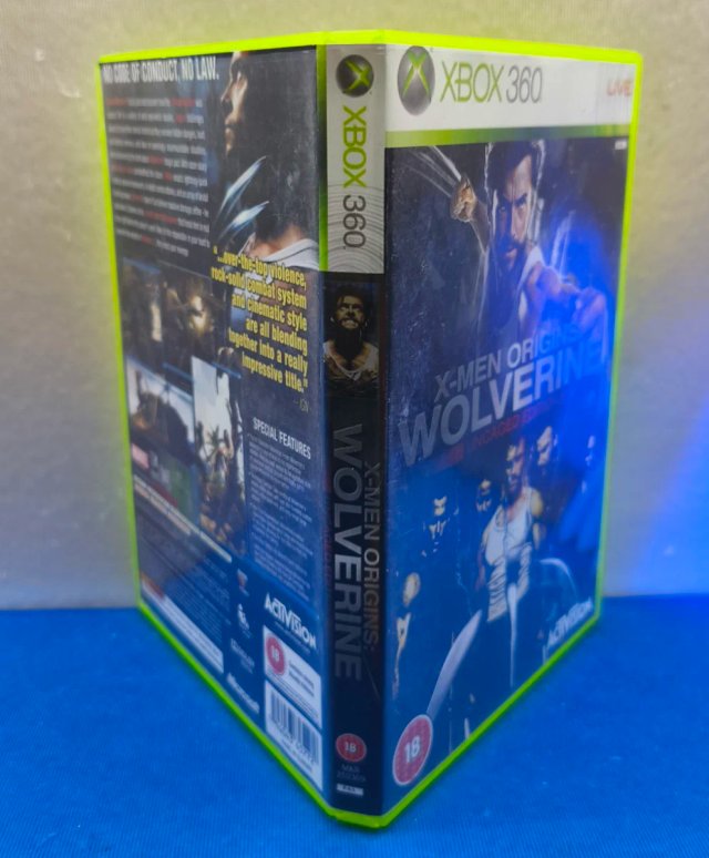JUEGO XBOX 360 X MEN ORIGINIS WOLVERINE LOBEZNO