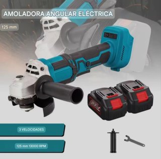 Amoladora Angular Inalámbrica (2 Baterías)