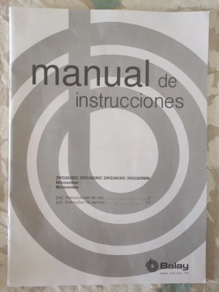 Microondas gris cristal integrable BALAY