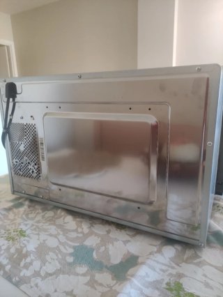 Microondas gris cristal integrable BALAY