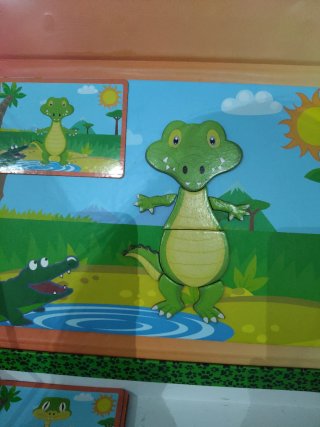 Puzzle magnético Play Tive 80 piezas