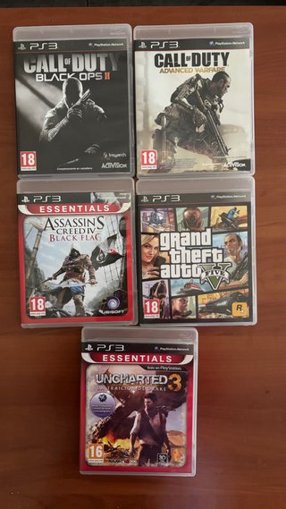 Lote juegos para PlayStation 3